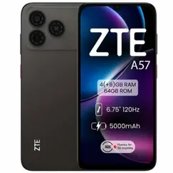Smartphone ZTE A57 4GB/ 64GB/ 6.75'/ Negro