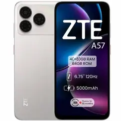 Smartphone ZTE A57 4GB/ 64GB/ 6.75'/ Plata