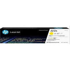 HP 222A - Amarelo - original - LaserJet - cartucho de toner (W2222A) - para Color LaserJet Pro MFP 3302fdn