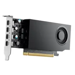 NVIDIA RTX - Cartão gráfico - RTX A1000 - 8 GB GDDR6 - PCIe 4.0 x8 baixo perfil - 4 x Mini DisplayPort