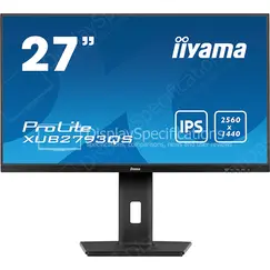 iiyama ProLite XUB2793QS-B6 - Monitor LED - 27" - 2560 x 1440 QHD @ 100 Hz - IPS - 250 cd/m² - 1300:1 - 1 ms - HDMI, DisplayPort - altifalantes - pret