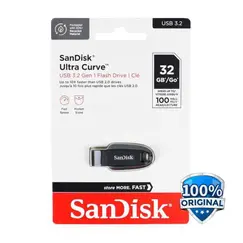 SanDisk Ultra Curve - Drive flash USB - 64 GB - USB 3.2 Gen 1
