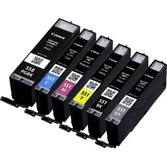 Canon PGI-530/CLI-531 PGBK/C/M/Y/BK/GY Photo Value Pack - Pack de 6 - preto pigmentado, preto, azul cyan, magenta, amarelo, cinza - original - caixa p