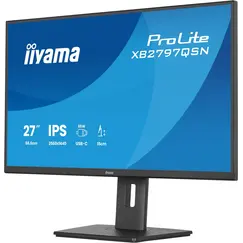 iiyama ProLite XUB2797QSU-W2 - Monitor LED - 27" - 2560 x 1440 QHD @ 100 Hz - IPS - 300 cd/m² - 1300:1 - 1 ms - HDMI, DisplayPort - altifalantes - bra