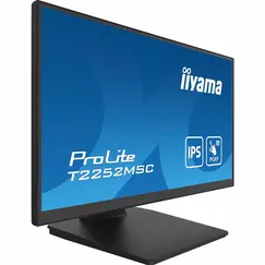 iiyama ProLite T2252MSC-B2AG - Monitor LED - 21.5" - ecrã de toque - 1920 x 1080 Full HD (1080p) @ 60 Hz - IPS - 250 cd/m² - 1000:1 - 5 ms - HDMI, Dis