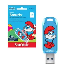 SanDisk Smurfs - Papa Smurf Edition drive flash USB - 128 GB - USB 3.2 Gen 1