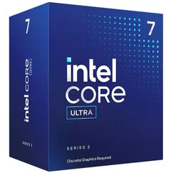 Intel Core Ultra 7 265 - 2.4 GHz - 20 núcleos - 20 fios - 30 MB cache - FCLGA1851 Socket - Box