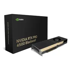 NVIDIA RTX PRO 4500 Blackwell - Cartão gráfico - RTX PRO 4500 Blackwell - 32 GB GDDR7 - PCIe 5.0 x16 - 4 x DisplayPort