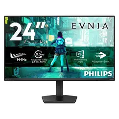 Philips Evnia 3000 24M2N3200NF - Monitor LED - gaming - 24" (23.8" visível) - 1920 x 1080 Full HD (1080p) @ 144 Hz - IPS - 300 cd/m² - 1500:1 - HDR10
