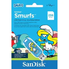 SanDisk Smurfs - Smurfette Edition drive flash USB - 256 GB - USB 3.2 Gen 1