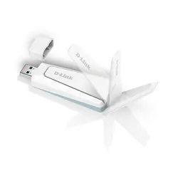 D-Link AX18U - Adaptador de rede - USB 3.0 - Wi-Fi 5, Wi-Fi 6