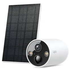 Cámara de Videovigilancia TP-Link Tapo C425 KIT/ Visión Nocturna/ Control desde APP/ Incluye Panel Solar