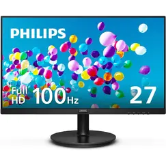 Philips 27E2N1100L - 1000 Series - monitor LED - 27" - 1920 x 1080 Full HD (1080p) @ 100 Hz - VA - 4000:1 - 1 ms - HDMI, VGA - preto texturizado