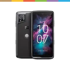 Crosscall Stellar M6 - 5G smartphone - SIM duplo - RAM 6 GB / Memória Interna 128 GB - monitor LCD - 6.1" - 1560 x 720 pixeis - rear camera 50 MP - fr