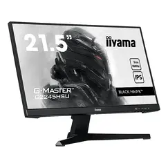 iiyama G-MASTER Black Hawk G2245HSU-B2 - Monitor LED - 22" (21.5" visível) - 1920 x 1080 Full HD (1080p) @ 100 Hz - IPS - 300 cd/m² - 1000:1 - 1 ms