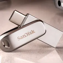SanDisk Ultra Dual Drive Go - Drive flash USB - 1 TB - USB 3.1 Gen 1 / USB-C - baía do navagio