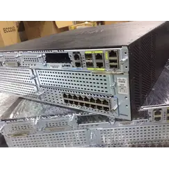 Cisco Integrated Services Router 4321 - Unified Communications Bundle - roteador 1GbE - Portas WAN: 2 - montável em trilho - remanufacturado