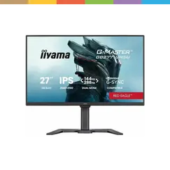 iiyama G-MASTER Red Eagle GB2771QSU-B1 - Monitor LED - 27" - 2560 x 1440 QHD @ 200 Hz - IPS - 350 cd/m² - 1200:1 - 0.5 ms - HDMI, DisplayPort - altifa