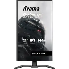 iiyama G-MASTER Black Hawk G2741HSU-B1 - Monitor LED - gaming - 27" - 1920 x 1080 Full HD (1080p) @ 144 Hz - IPS - 350 cd/m² - 1500:1 - 1 ms - HDMI, D