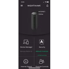 NETGEAR Nighthawk RS200 - Roteador sem fio - até 2500 pés quadrados switch de 4 portas - 1GbE, 2.5GbE, Wi-Fi 7 Dual Band