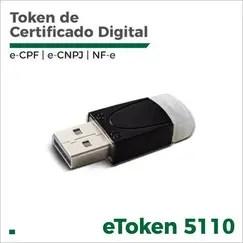 SafeNet eToken 5110 - Chave de segurança de USB - 101 - 500 utilizadores