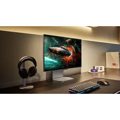 Samsung Odyssey OLED G8 S32FG812SU - G81SF Series - monitor OLED - gaming - 32" - 3840 x 2160 4K UHD (2160p) @ 240 Hz - 260 cd/m² - 1000000:1 - Displa