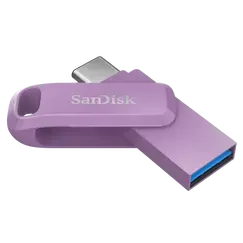 SanDisk Ultra Dual Drive Go - Drive flash USB - 1 TB - USB 3.2 Gen 1 / USB-C - lavanda