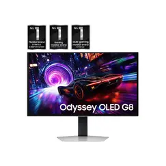 Samsung Odyssey OLED G8 S27FG812SU - G81SF Series - monitor OLED - gaming - 27" - 3840 x 2160 4K UHD (2160p) @ 240 Hz - 250 cd/m² - 1000000:1 - Displa
