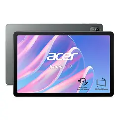 Acer ICONIA V12 V12-11M - Tablet - Android 15 - 256 GB eMMC - 12" IPS (2000 x 1200) - slot microSD - verde névoa