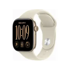 APPLE WATCH SERIES 12 GPS 42MM LIGHT GOLD ALUMINIUM CASE WITH SAND SPORT BAND - S/M