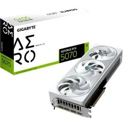 Tarjeta Gráfica Gigabyte GeForce RTX 5070 AERO OC/ 12GB GDDR7