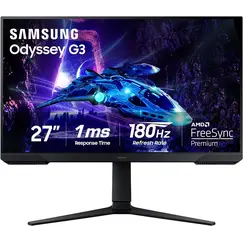 Samsung Odyssey G3 S27DG300EU - G30D Series - monitor LED - gaming - 27" - 1920 x 1080 Full HD (1080p) @ 180 Hz - VA - 250 cd/m² - 3000:1 - HDR10 - 1