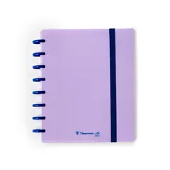 Caderno EcoSmart Classroom A5 PP Ambar Alfazema 100Fs