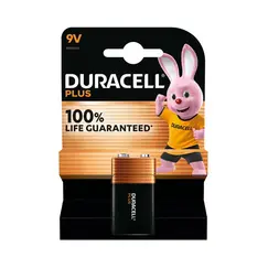 Pilhas 9V Duracell Plus MN1604 1un