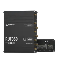 TELTONIKA NETWORKS RUTC50 V2 eSIM 5G/4G/LTE/3G WiFi 6 Router