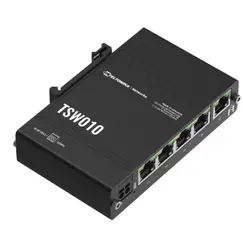 TELTONIKA NETWORKS TSW010 Gigabit switch with DIN rail