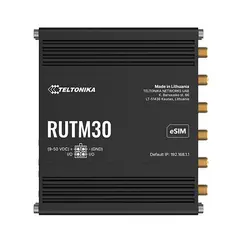 TELTONIKA NETWORKS RUTM30 DUAL SIM eSIM 5G/4G/LTE/3G Router