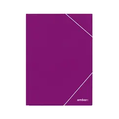 Capa Elásticos A3 Ambar Cartolina Plastificada Sortido 1un