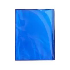 Pasta c/10 Bolsas 20 Páginas Catálogo A4 Azul