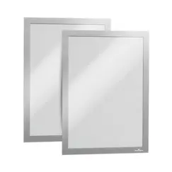 Moldura Adesiva A4 Duraframe 4872-23 Prata 2un