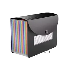 Pasta Classificadora com Fole PP A4 25 Compartimentos