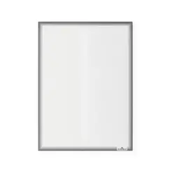 Moldura Adesiva Estática A4 Durable Cinza 5un