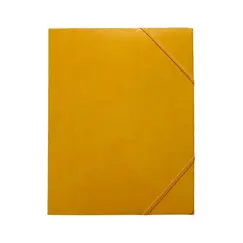 Pasta Cartão c/Elásticos A3 3 Abas Amarelo