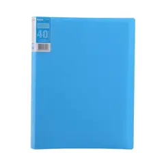 Pasta c/40 Bolsas 80 Páginas Catálogo Eagle A4 Azul
