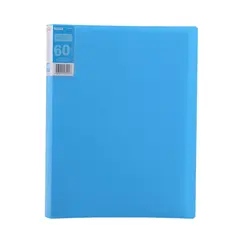 Pasta c/60 Bolsas 120 Páginas Catálogo Eagle A4 Azul