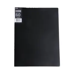 Pasta c/60 Bolsas 120 Páginas Catálogo Eagle A4 Preto