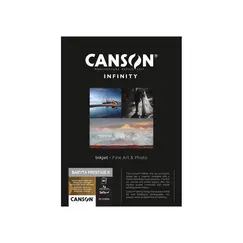 Papel A4 340g Canson Infinity Baryta Photograph Gloss 10 Fls