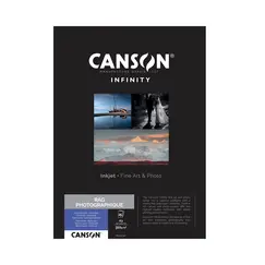 Papel A3 310g Canson Infinity Rag Photograph 100% 25Fls