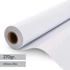 Papel 0610mmx030m 270g Canson PhotoSatin RC 1 Rolo