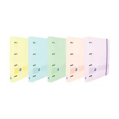 Dossier A4 Polyfoam Oxford Live&Go c/Recarga Cores Pastel